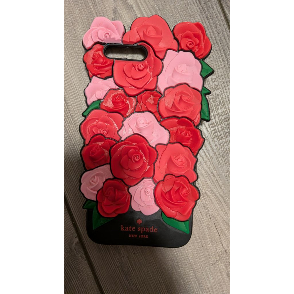 Kate Spade Rose Floral iPhone 7 Plus 8 Plus Case 3D Silicone